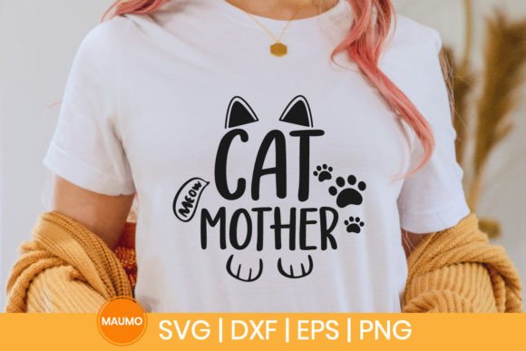 Cat Mother Svg Quote – A Versatile Graphic Design Asset