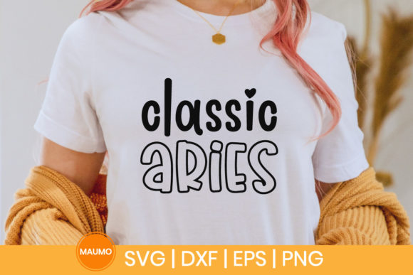 Classic Aries Star Sign Svg Quote for Print Templates and Graphics