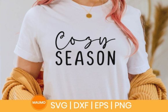 Cozy Season Winter Svg Quote for Graphics and Print Templates